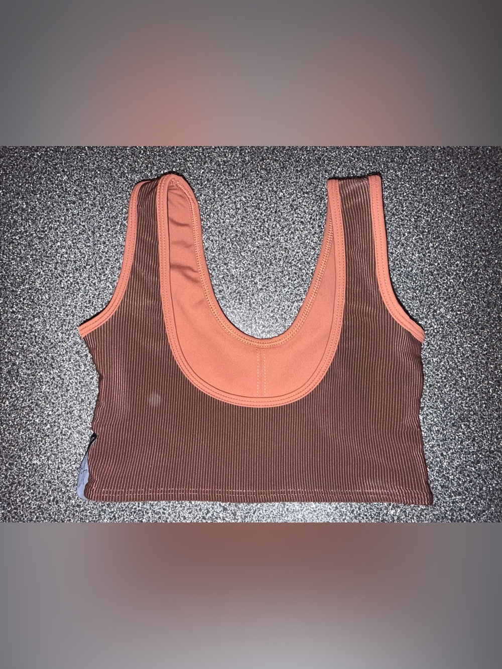 Tiger Friday Kids Dance Crop Top - Brown Size Child X-Large - Picture 2 of 6